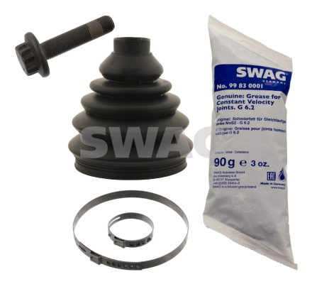 SWAG 30 94 9070 Féltengely gumiharang készlet, porvédő készlet